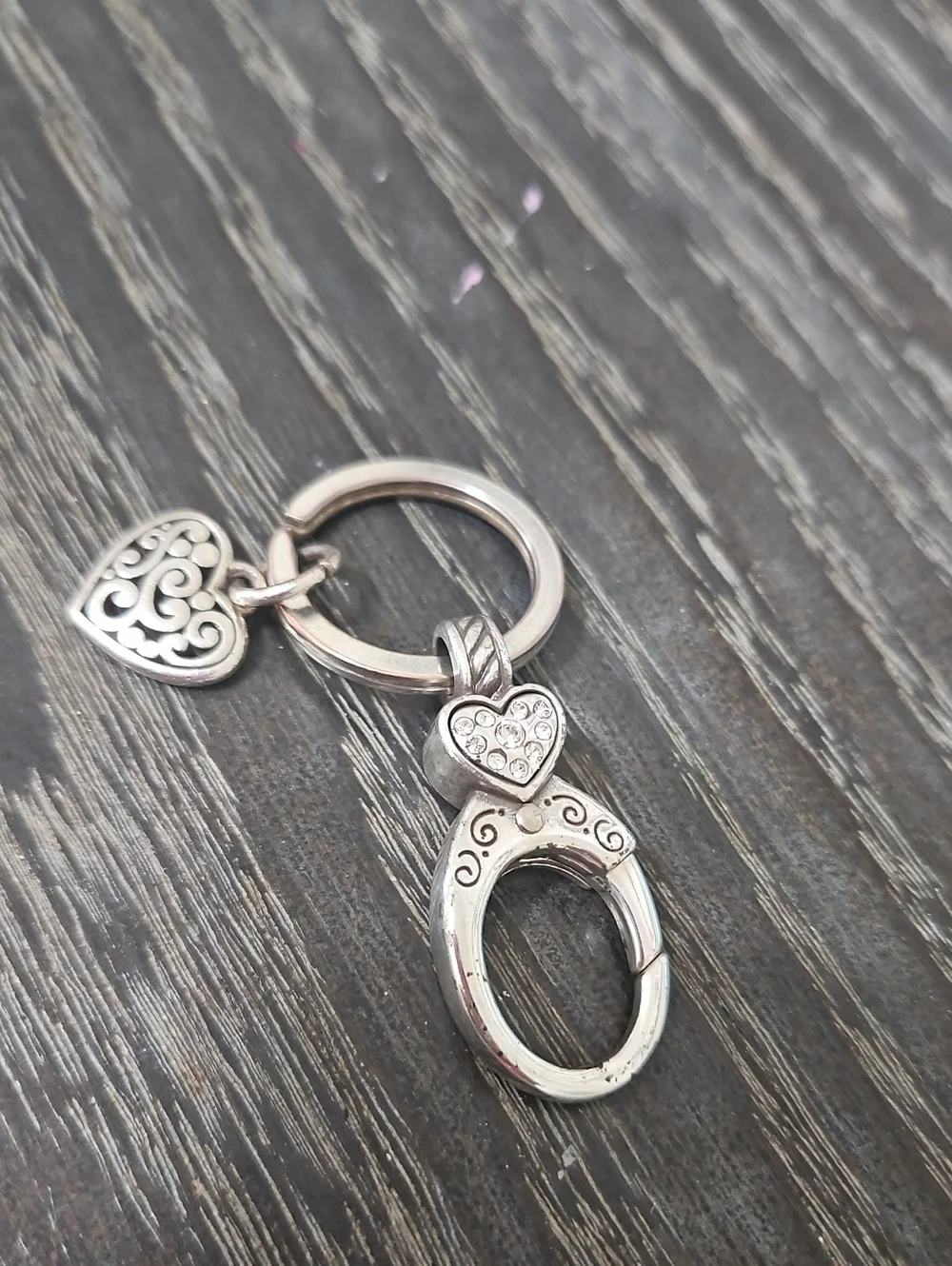 Brighton Heart Clip Keyring